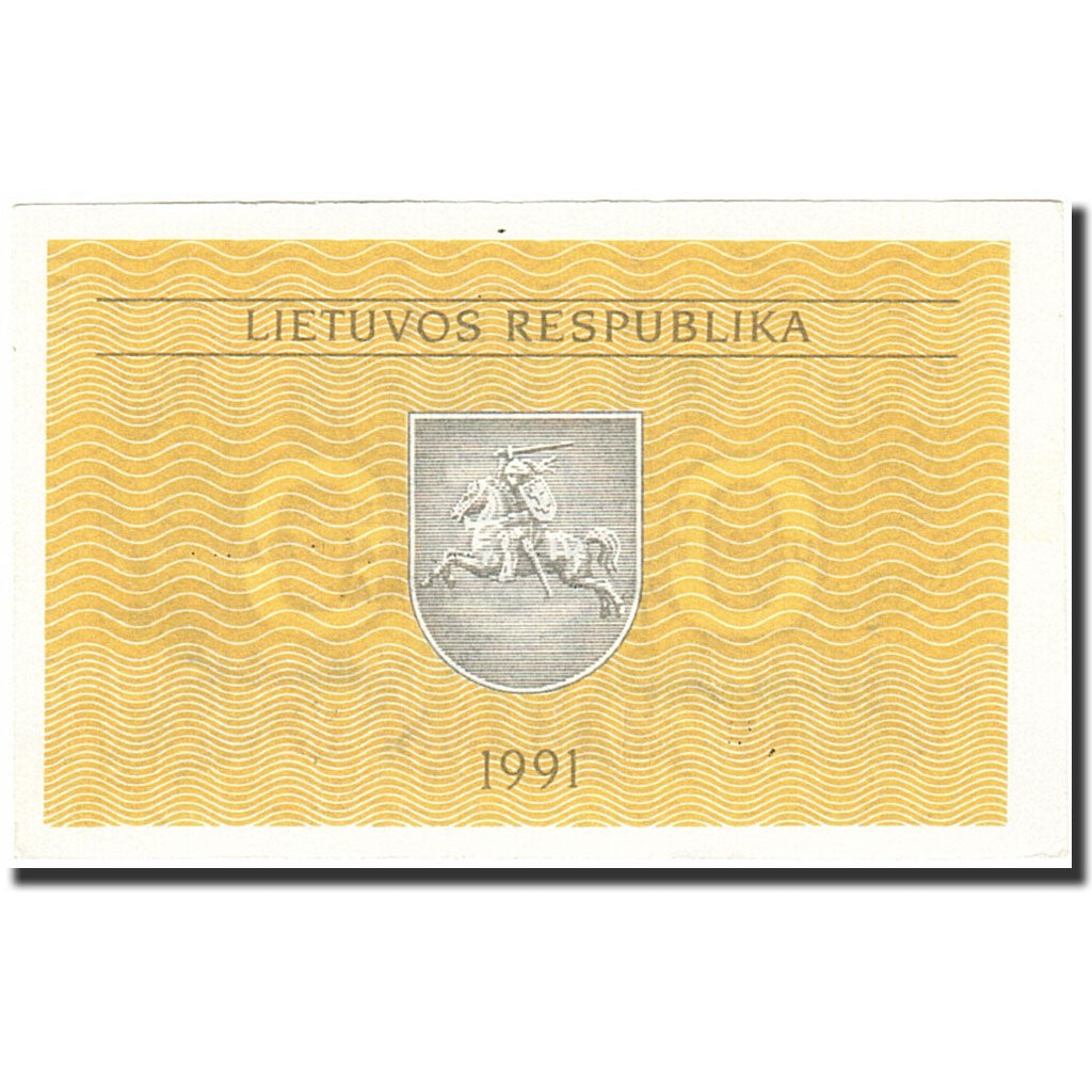 Banconote, Lituania, 0.50 Talonas, 1991, KM:31b, 1991, SPL