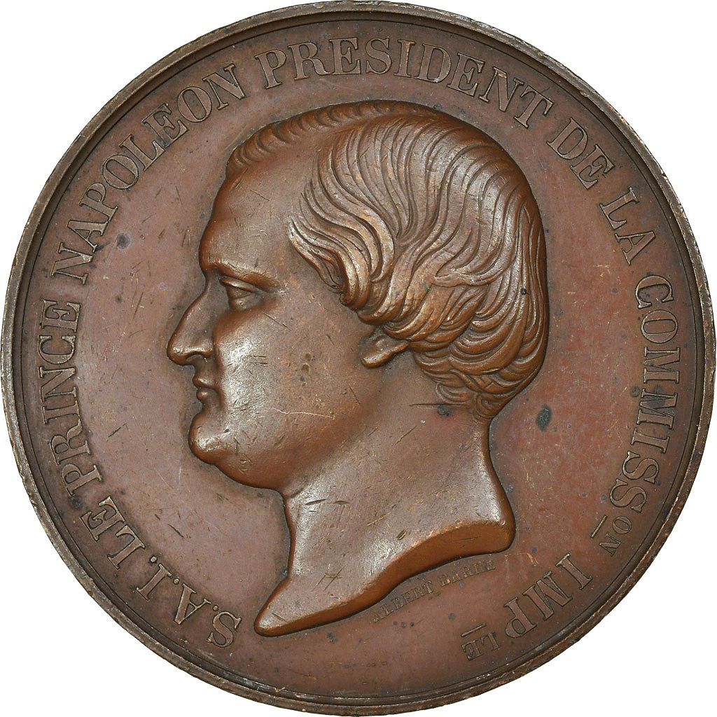 France, Medal, Le Prince Napoléon, Président de la Commission Impériale