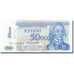 Geldschein, Transnistrien, 50,000 Rublei on 5 Rublei, 1996, 1994, KM:30, UNZ-