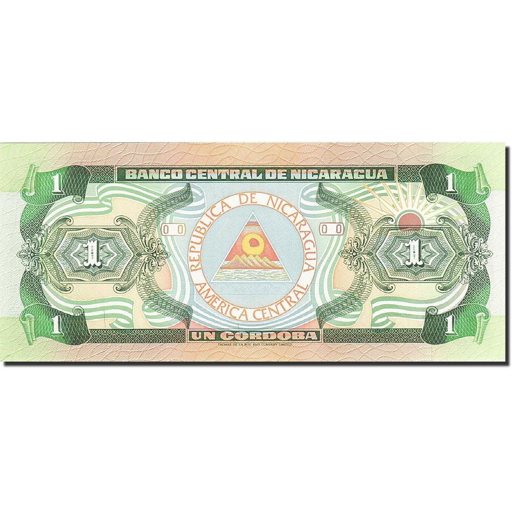 Banknot, Nicaragua, 1 Cordoba, 1990-1992, 1990, KM:173, UNC(65-70)