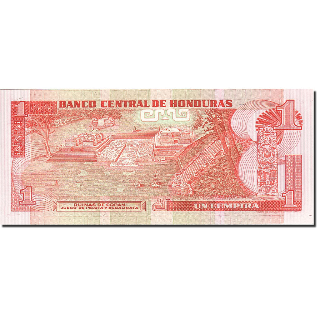 Banconote, Honduras, 1 Lempira, 1980-1981, KM:68b, 1984-10-18, FDS