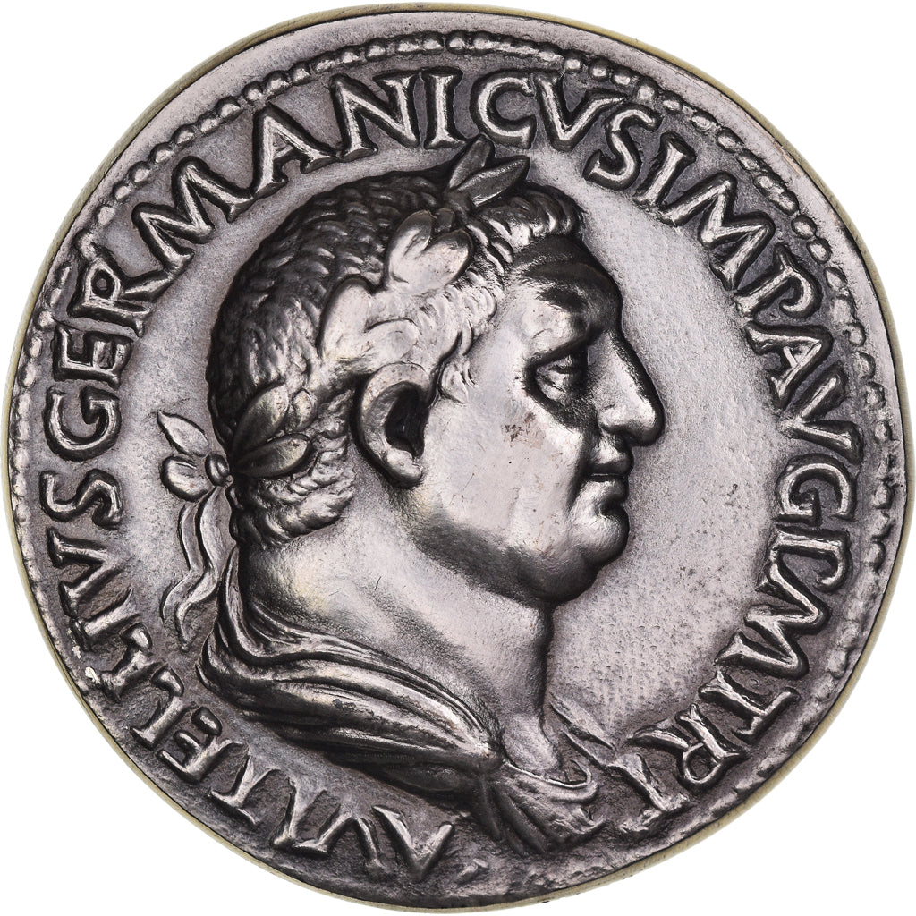 France, Médaille, Reproduction, Sesterce Vitellius, 1973, SPL, Argent
