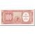 Billet, Chile, 10 Centesimos on 100 Pesos, 1960, Undated (1960-1961), KM:127a