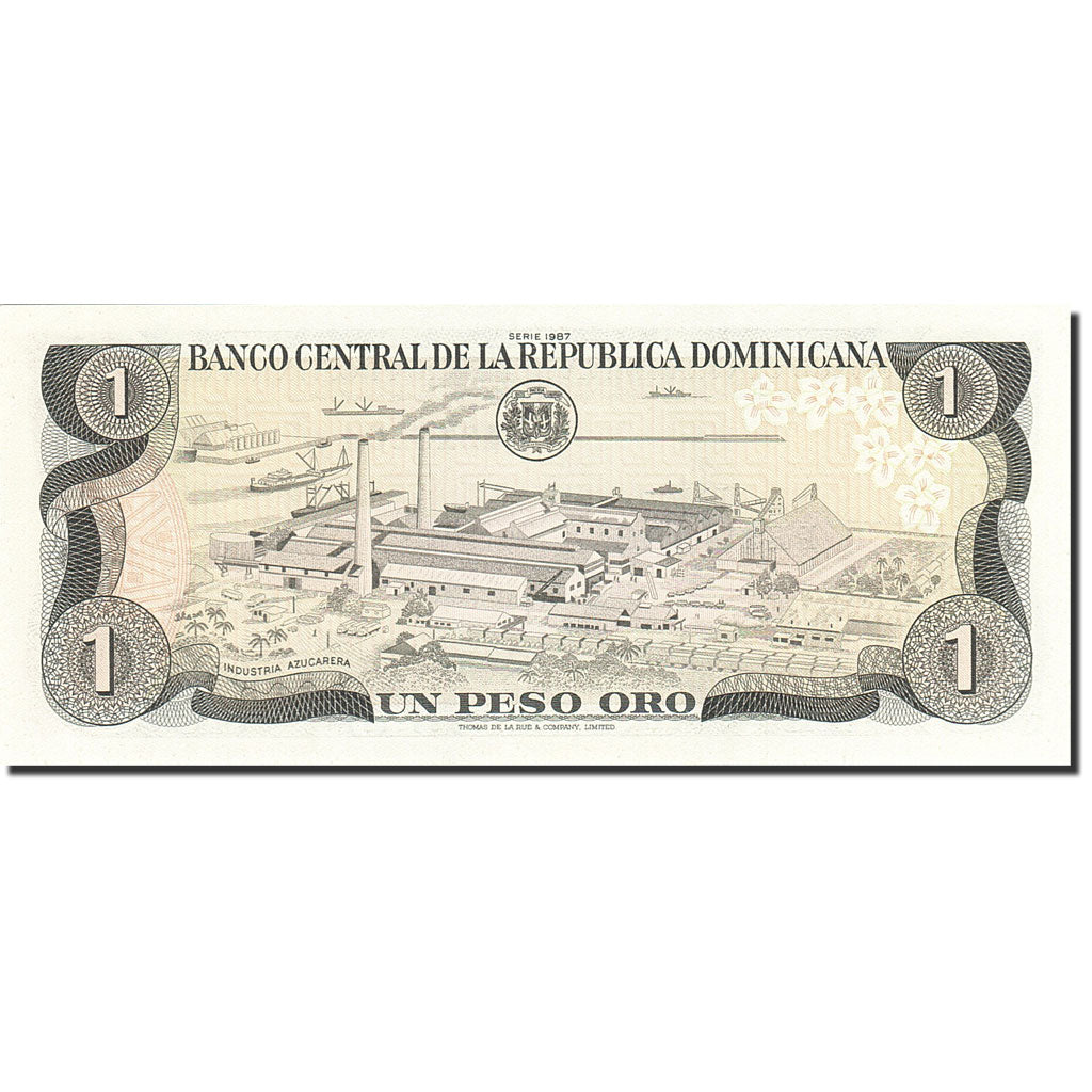 Banknot, Republika Dominikany, 1 Peso Oro, 1984, 1987, KM:126a, UNC(65-70)