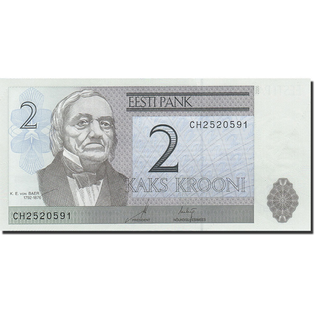 Banknot, Estonia, 2 Krooni, 2006, 2006, KM:85a, UNC(65-70)