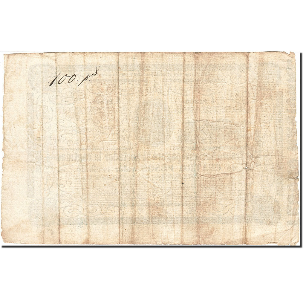 Banconote, Paraguay, 4 Pesos, 1865, KM:24, Undated (1865), BB