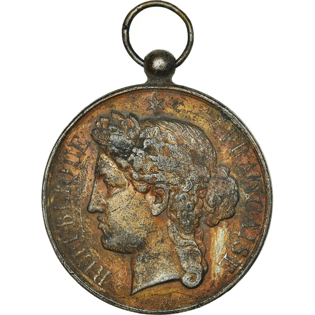 Bélgica, Medal, Festival Concours, Pecq, 1879, Vauthier Galle, VF(20-25)