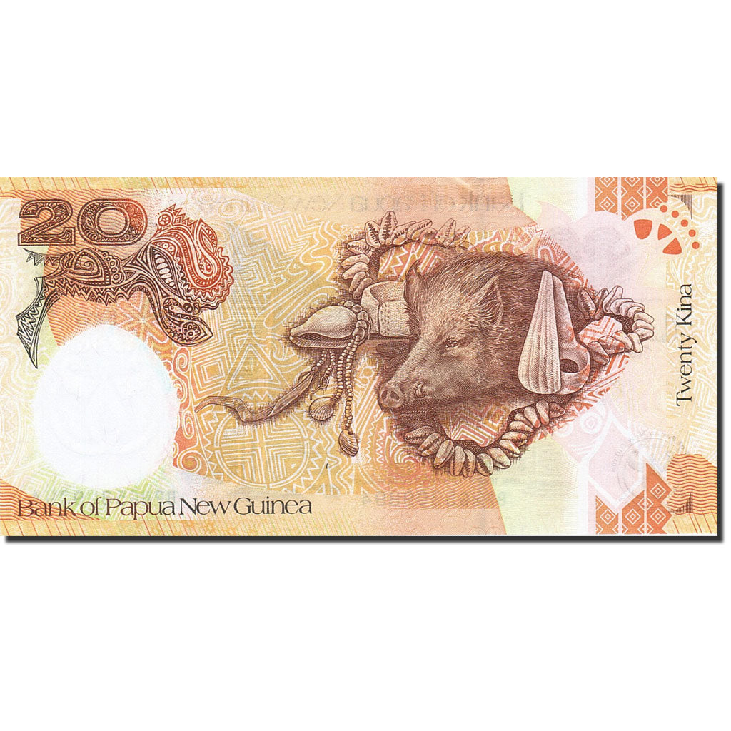 Billet, Papua New Guinea, 20 Kina, 2010, 2010, KM:41, NEUF