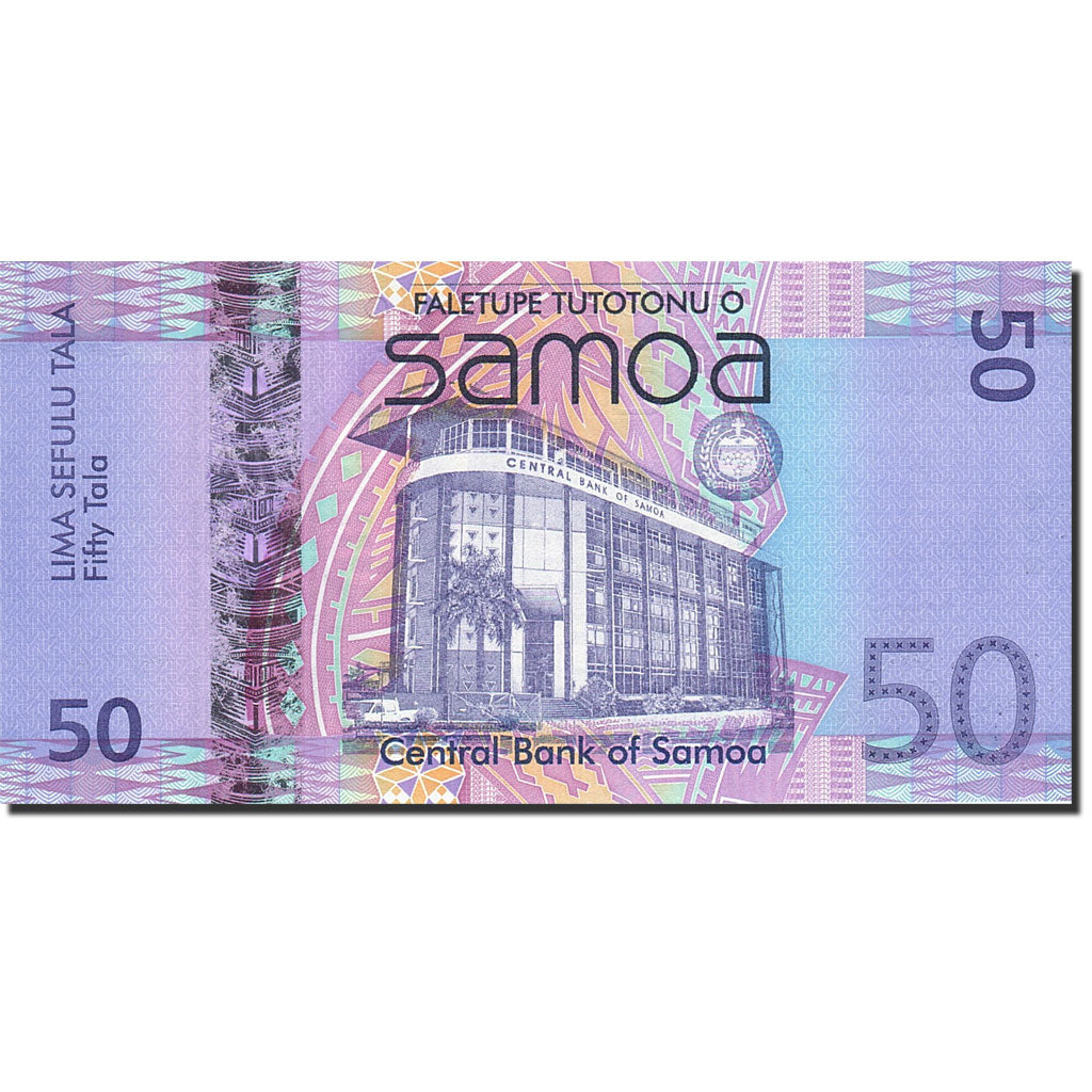Banknote, Western Samoa, 50 Tala, 2008, 2008, KM:41a, UNC(65-70)
