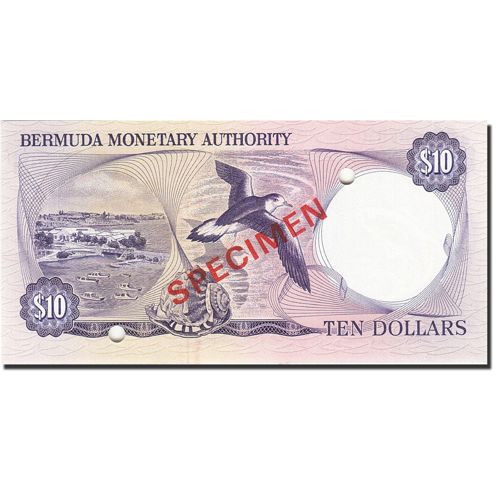 Billete, 10 Dollars, 1974-1982, Bermudas, KM:30s, 1978-04-01, UNC