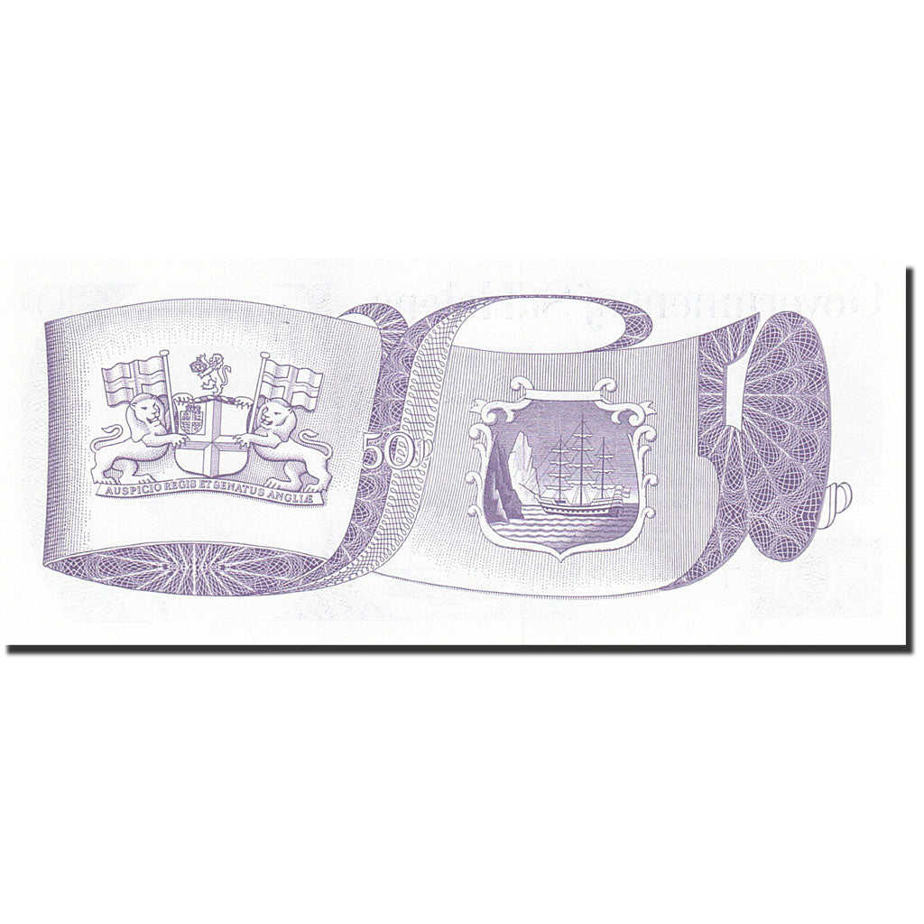 Billet, Saint Helena, 50 Pence, 1976-1979, Undated (1979), KM:5a, NEUF