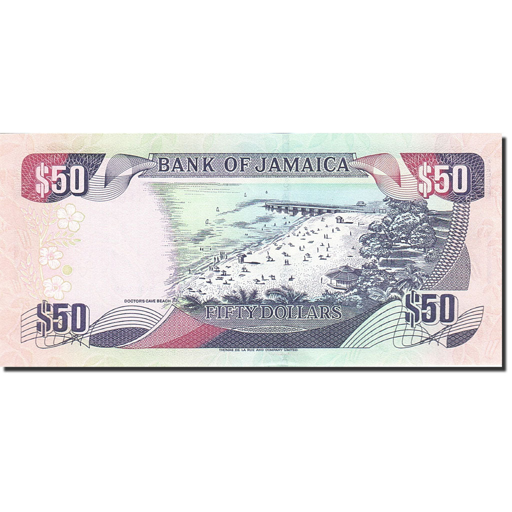 Biljet, Jamaica, 50 Dollars, 2003, 2004-01-15, KM:83b, NIEUW