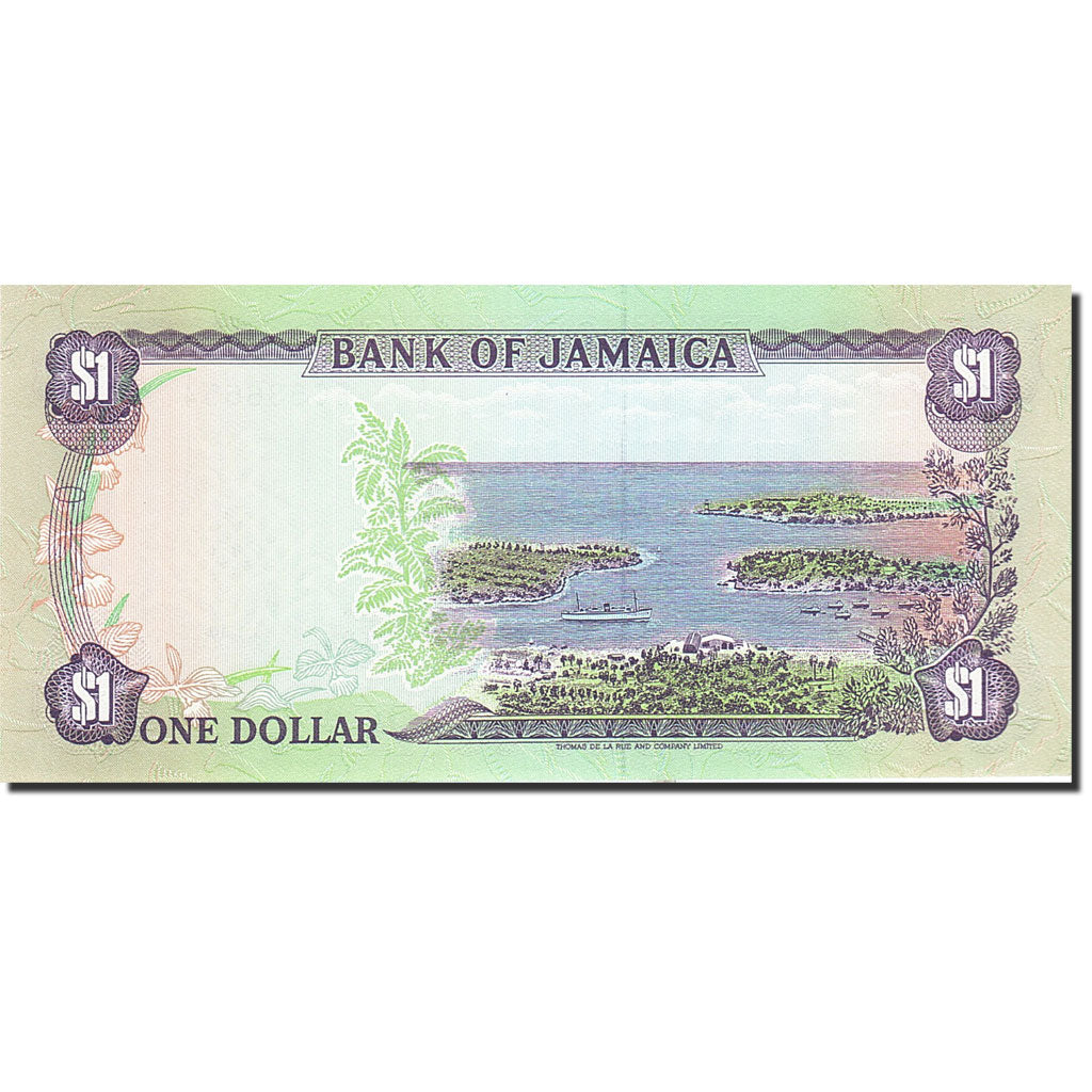 Billete, 1 Dollar, 1985, Jamaica, KM:68Ad, 1990-01-01, UNC