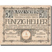 Banknote, Austria, Traiskirchen, 50 Heller, Eglise, 1920, 1920-05-30, UNC(65-70)