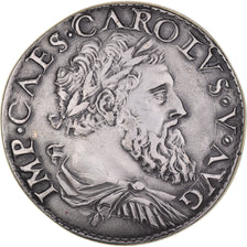 France, Médaille, Reproduction, Teston Charles V, Duché de Milan, 1973, SPL