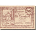 Banknote, Austria, Sankt Leonhard im Pitztal, 50 Heller, Eglise, 1920