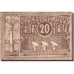 Banknote, Austria, Pernau, 20 Heller, Monument, 1920, 1920-10-31, UNC(63)