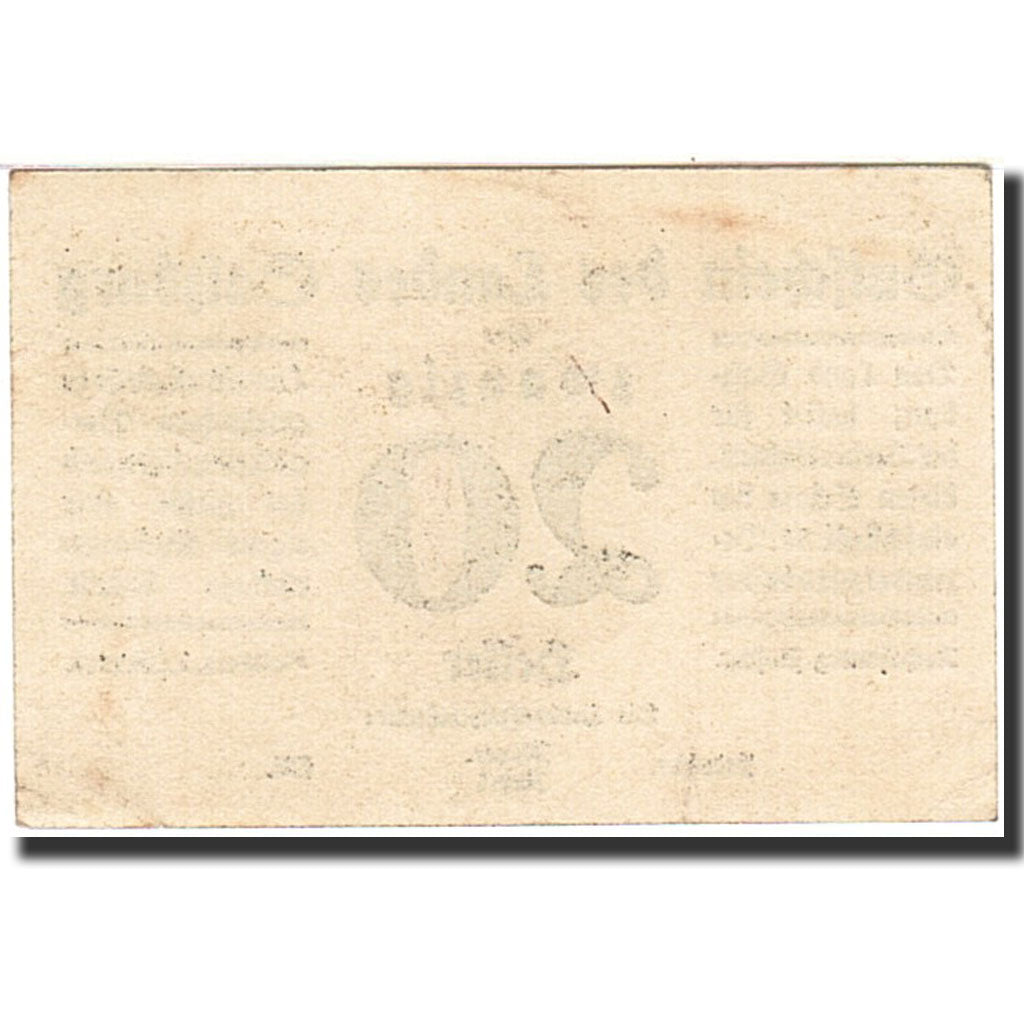 Banknote, Austria, Salzbourg, 20 Heller, valeur faciale, 1919, 1919-12-31