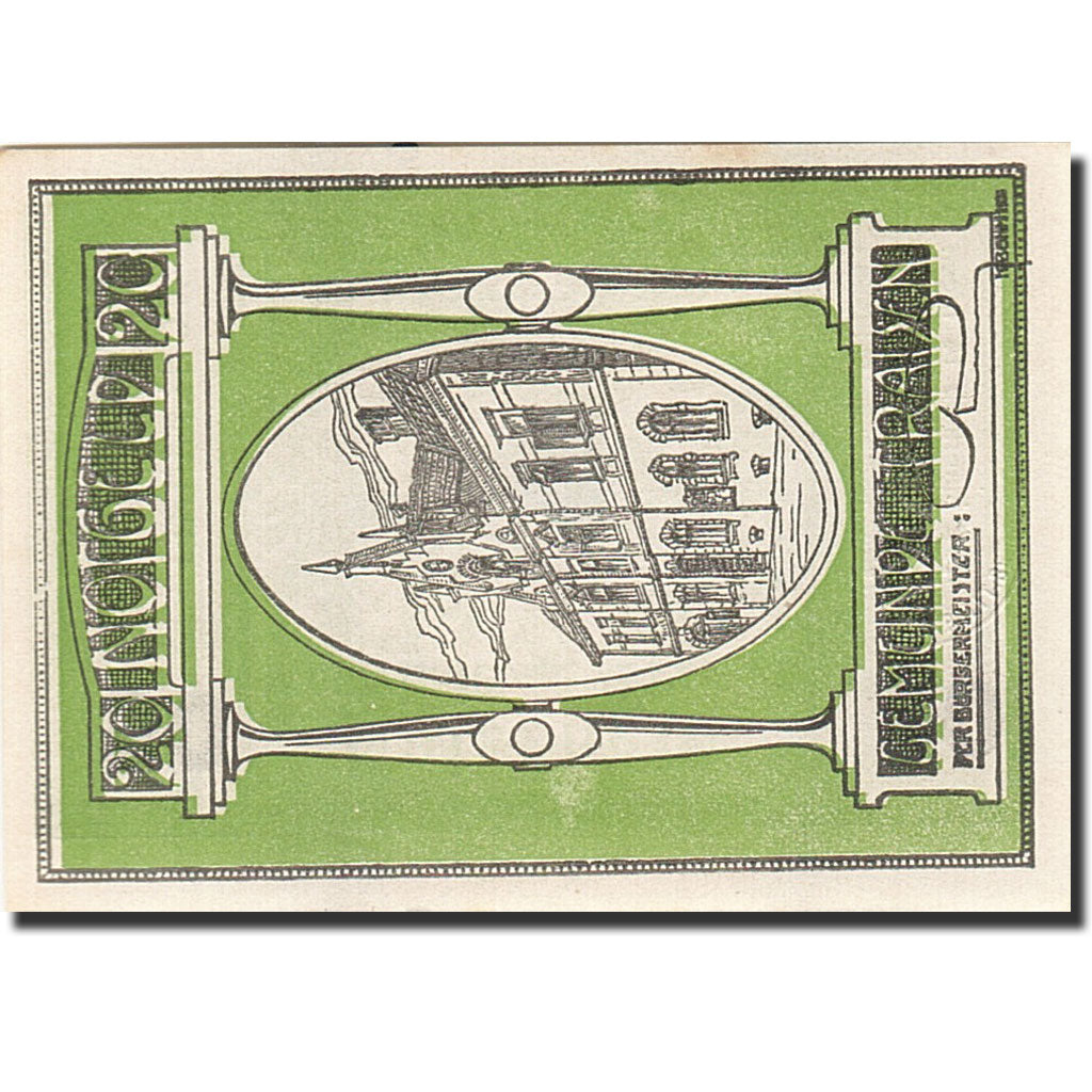 Banknote, Austria, Traisen, 50 Heller, Batiment, 1920, 1920-12-31, UNC(63)