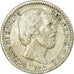 Coin, Netherlands, William III, 10 Cents, 1862, EF(40-45), Silver, KM:80