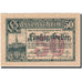 Banknote, Austria, Vienne, 50 Heller, Blason, 1919, 1919-11-21, UNC(65-70)