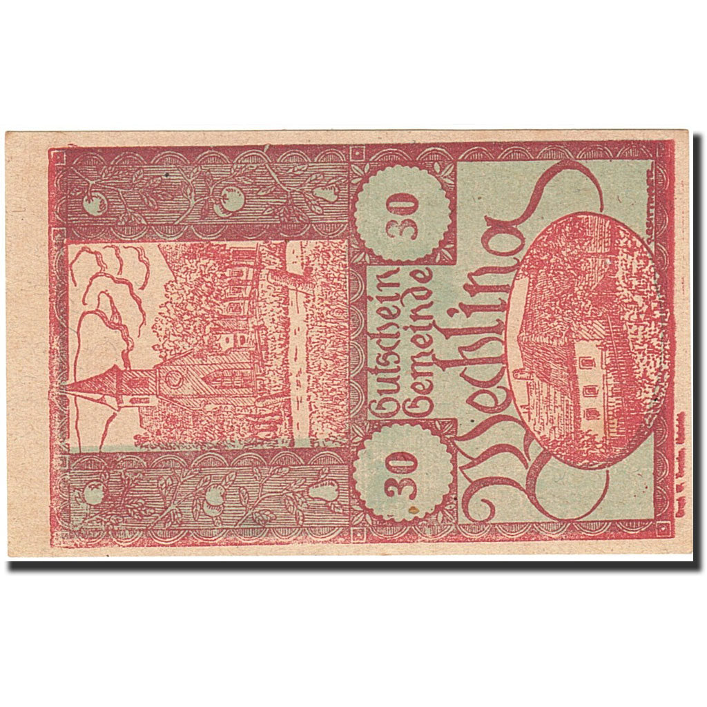 Banknote, Austria, Wechling, 25 Heller, personnage, 1920, 1920-10-30, UNC(63)
