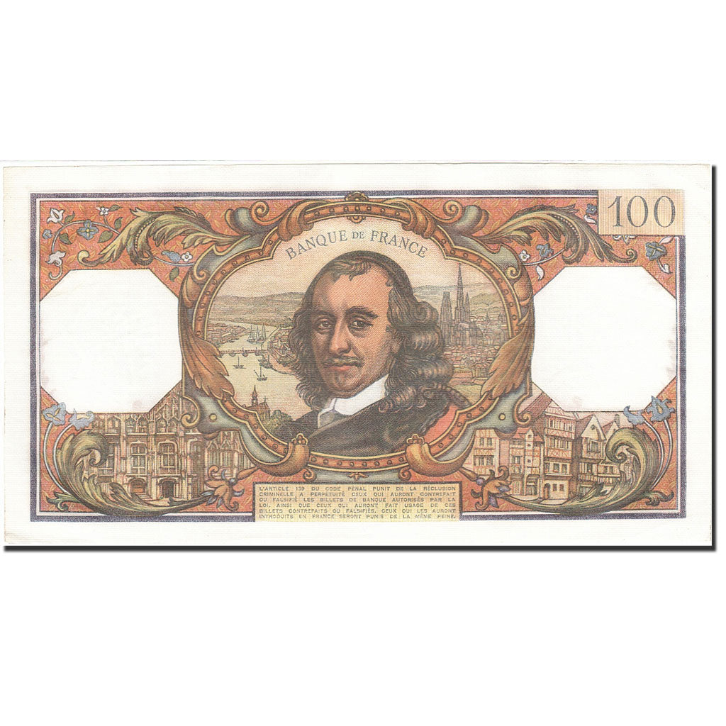 Geldschein, Frankreich, 100 Francs, 1964, 1972-01-06, VZ, Fayette:65.38, KM:149d