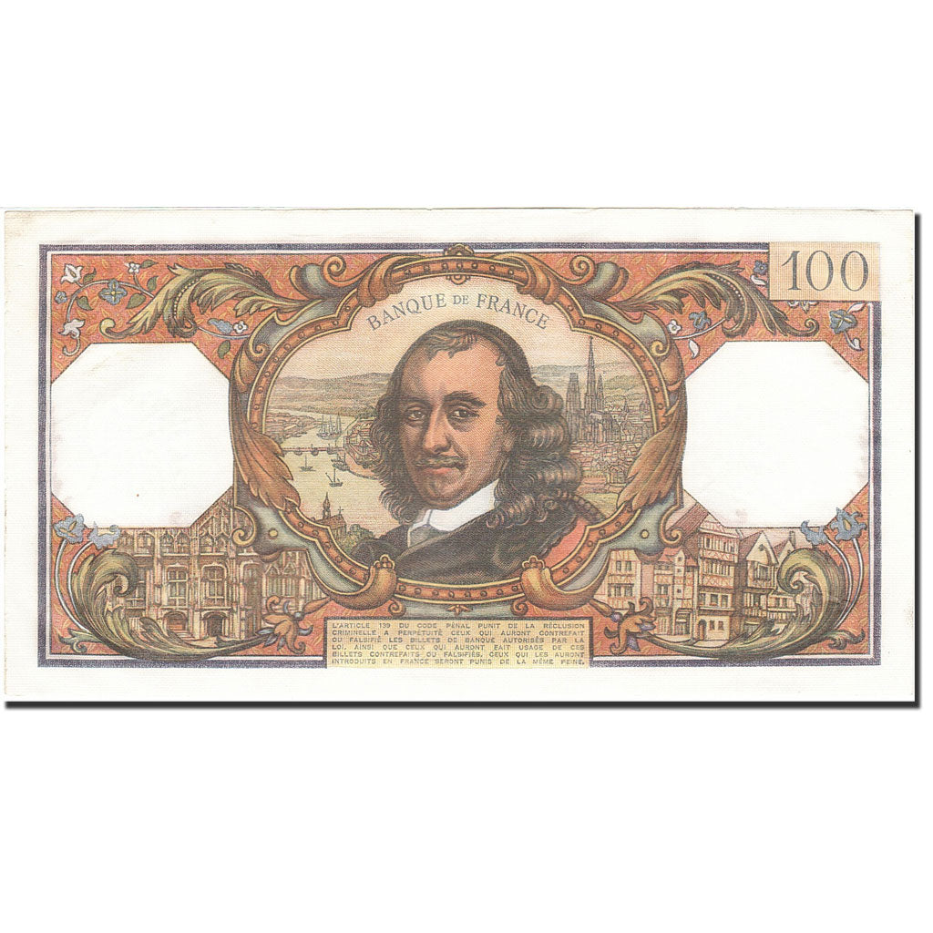 Geldschein, Frankreich, 100 Francs, 1964, 1972-01-06, VZ+, Fayette:65.38