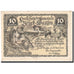 Billet, Autriche, Bruck-Waasen, 10 Heller, château, 1921, 1921-03-31, SPL