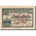 Banknote, Austria, Vienne, 50 Heller, Blason, 1921, 1921-12-31, UNC(63)