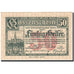 Banknote, Austria, Vienne, 50 Heller, Blason, 1921, 1921-12-31, UNC(65-70)