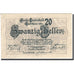 Banknote, Austria, Innsbruck, 20 Heller, valeur faciale, 1919, 1919-09-01