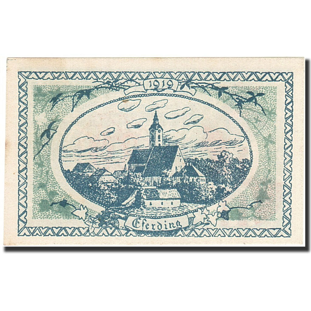 Banknote, Austria, Eferding, 20 Heller, Blason, 1919, 1919-11-24, AU(55-58)