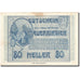 Banknote, Austria, Mauerkirchen, 80 Heller, Blason, 1920, 1920-06-04, AU(50-53)