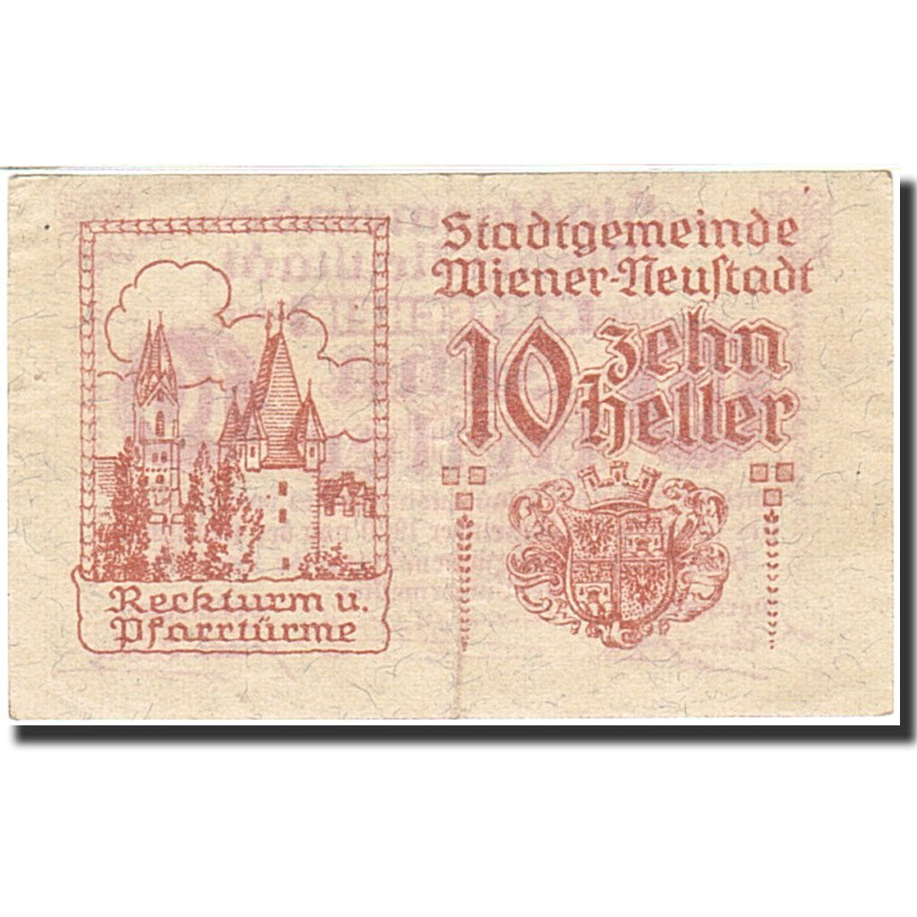 Banknote, Austria, Vienne, 10 Heller, valeur faciale, 1920, 1920-12-31