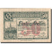 Banknote, Austria, Vienne, 50 Heller, château, 1921, 1921-12-31, UNC(60-62)