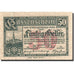 Banknote, Austria, Vienne, 50 Heller, château, 1921, 1921-12-31, UNC(63)