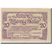 Banknote, Austria, Ternberg, 20 Heller, valeur faciale, 1921, 1921-12-31