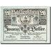 Banknote, Austria, Traiskirchen, 20 Heller, Blason, 1921, 1921-05-31, AU(55-58)