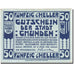 Geldschein, Österreich, Gmunden, 50 Heller, valeur faciale, 1920, 1920-03-31