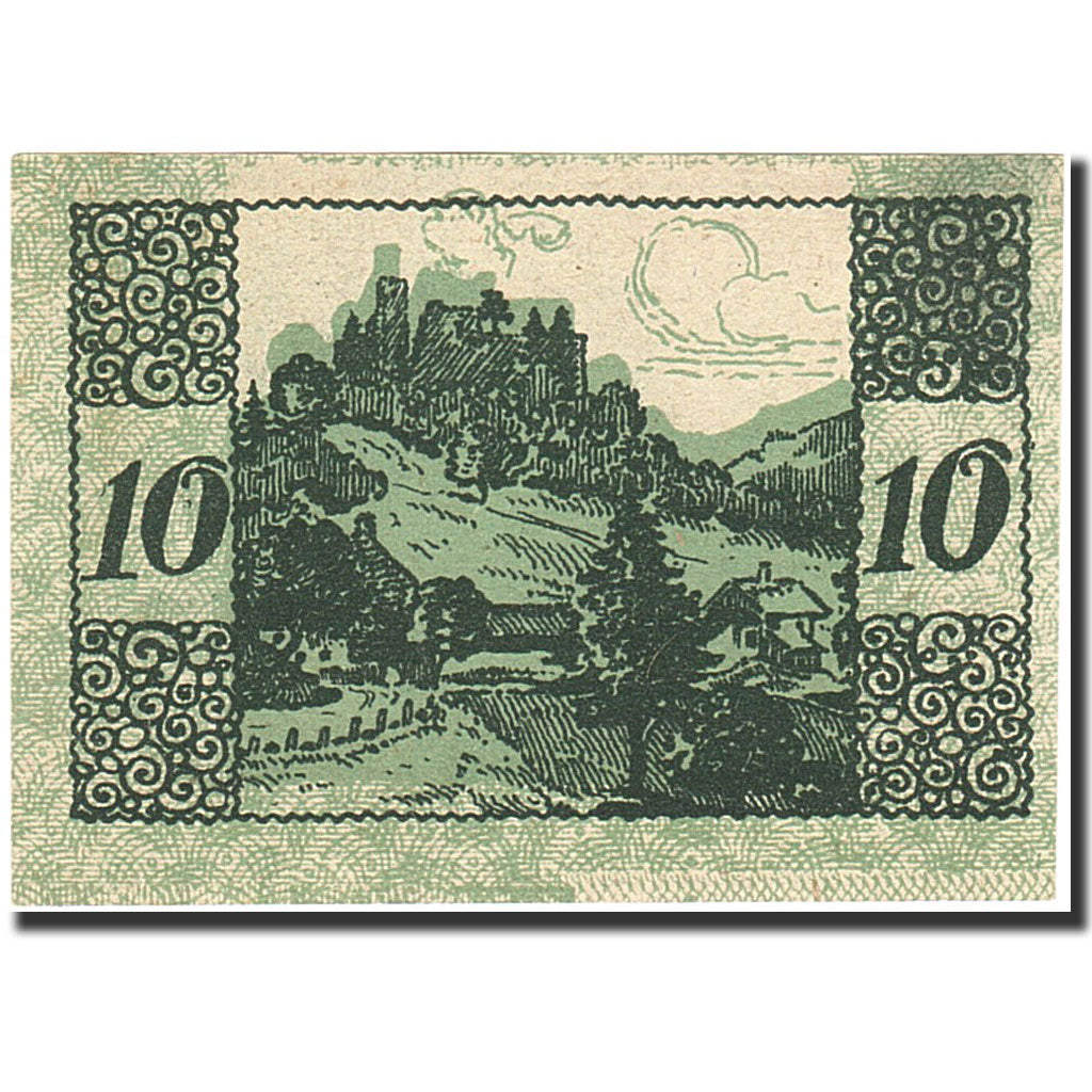 Banknote, Austria, Windegg, 10 Heller, valeur faciale, 1920, 1920-12-31, UNC(64)