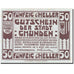 Geldschein, Österreich, Gmunden, 50 Heller, valeur faciale, 1920, 1920-03-31