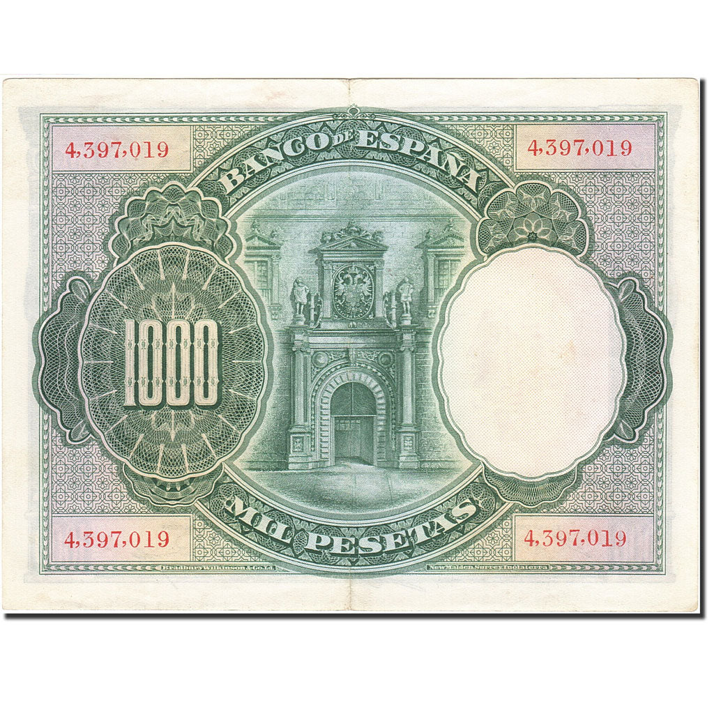 Biljet, Spanje, 1000 Pesetas, 1925, 1925-07-01, KM:70c, SUP