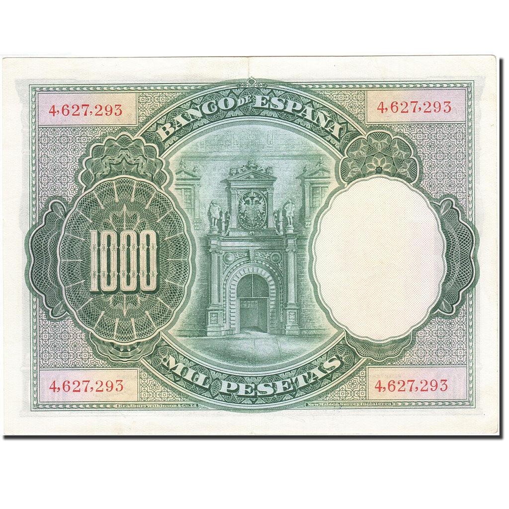 Biljet, Spanje, 1000 Pesetas, 1925, 1925-07-01, KM:70c, TTB+