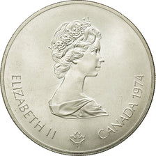 Coin, Canada, Elizabeth II, 5 Dollars, 1974, Ottawa, MS(63), Silver, KM:90