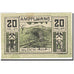 Banknote, Austria, Ampflwang, 20 Heller, Mine, 1920, 1920-12-31, UNC(63)