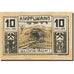 Banknote, Austria, Ampflwang, 10 Heller, Mine, 1920, 1920-12-31, UNC(65-70)