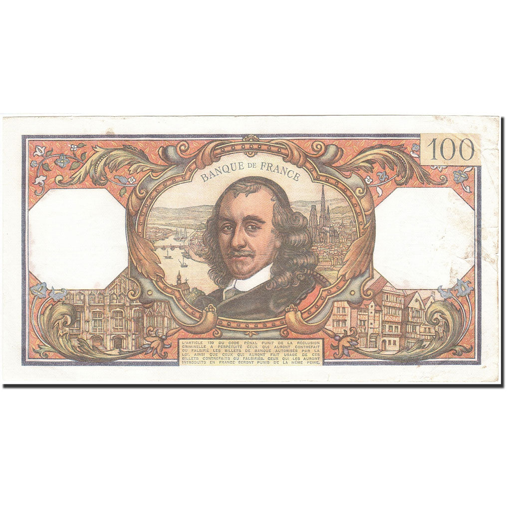 Frankreich, 100 Francs, 1964, 1970-04-02, SS, Fayette:65.31, KM:149c