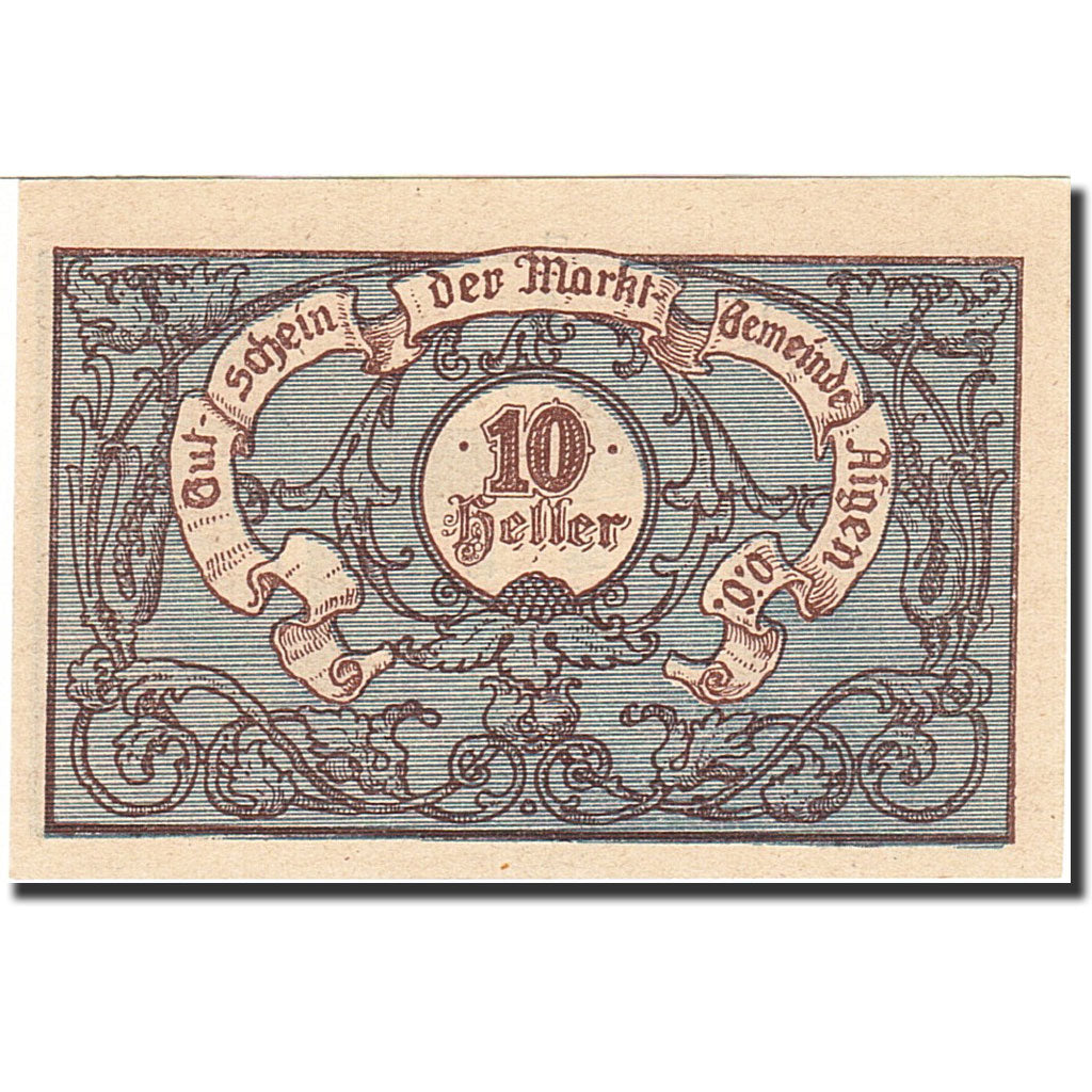 Banknote, Austria, Aigen, 10 Heller, mairie, 1920, 1920-12-31, UNC(65-70)