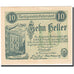 Banknote, Austria, Pukersdorf, 10 Heller, mairie, 1920, 1920-05-30, UNC(63)